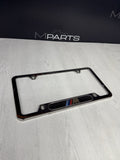 LICENSE PLATE FRAME BRACKET MOUNT HOLDER CHROME OEM BMW