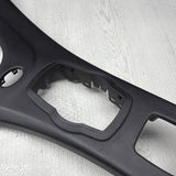 09-13 BMW E93 M3 DCT CIC LEATHER CENTER CONSOLE TRIM CONVERTIBLE *CREASES*