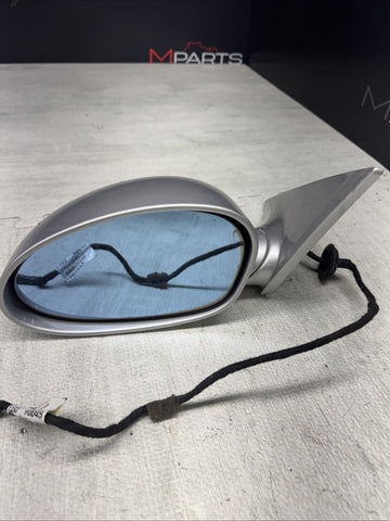 01-06 BMW E46 M3 Left Driver Side View Mirror Titan Silver *Notes*