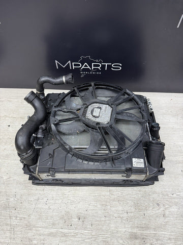 07-13 OEM BMW E88 E90 E92 N54 N55 Engine Radiator Radiators Cooling Coolers Fan