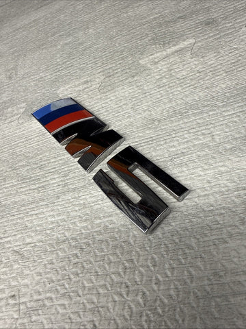 Chrome 11-16 BMW F10 M5 Trunk Logo Emblem Badge OEM