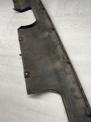 01-06 BMW E46 M3 Rear Bumper Lower Lip Diffuser Trim Panel OEM Interlagos Blue