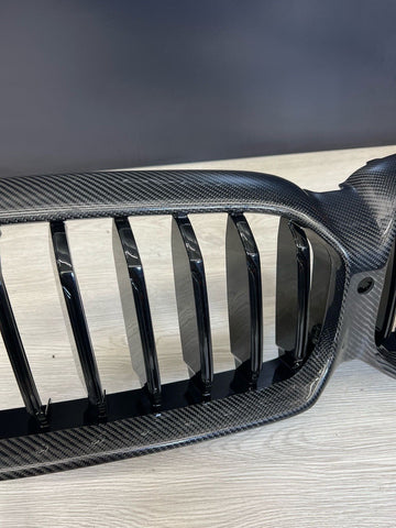 NEW Carbon Fiber Kidney Grille BMW 5 Series G30 G31 F90 M5 LCI 2021-2023