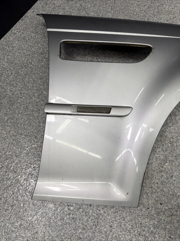 01-06 BMW E46 M3 Right Passenger Fender Titanium Silver