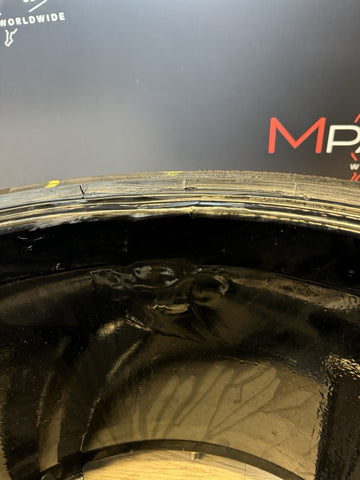 PORSCHE TAYCAN MISSION E REAR WHEEL RIM 21x11.5 ET66 9J1601025AB *Repaired Crack