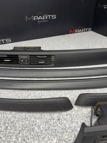 08-13 BMW E92 M3 Interior Trim Set Carbon Leather OEM