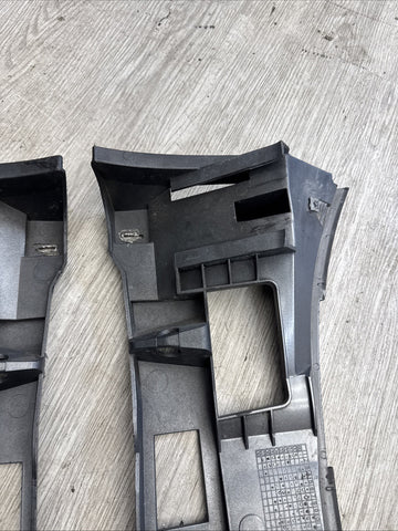 01-06 BMW E46 M3 FRONT BUMPER COVER GUARDS BRACKETS 2695247
