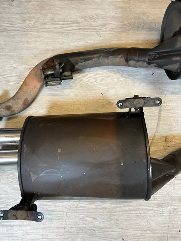 00-02 BMW Z3M Roadster Exhaust Muffler Mufflers OEM Quad Tips