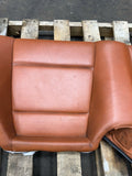 BMW E46 M3 01-06 Rear Seat Back Bench Cushion Cinnamon Leather Convertible