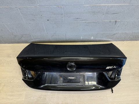 (PICKUP ONLY) 15-20 BMW F82 M4 Coupe Trunk Lid Deck Sapphire Black