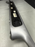 01-06 BMW E46 M3 Brushed Aluminum/Grey Door Trim Armrest Right Front Passenger