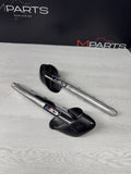 08-13 BMW E92 E93 M3 Fender Grilles Side Marker Lights Chrome OEM Factory