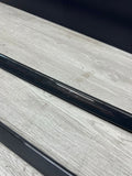 14-25 BMW F16 X6 F86 X6M Roof Drip Mouldings Trims Dravit Grey Pair Set OEM