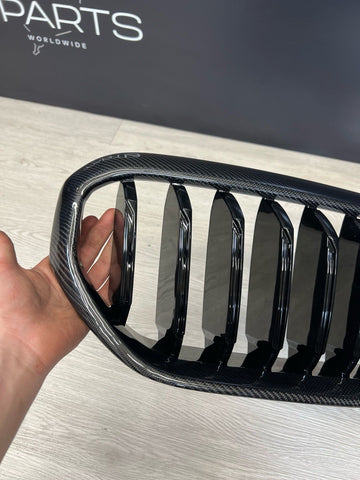 NEW Carbon Fiber Kidney Grille BMW 5 Series G30 G31 F90 M5 LCI 2021-2023