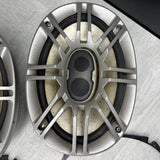 Polk Audio DB691 6-by-9-Inch 3-Way Car Speakers (Pair, Silver) 100W RMS POWER