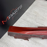 15-20 OEM BMW F82 F83 M4 Left Driver Side Skirt Rocker Panel Sakhir Orange
