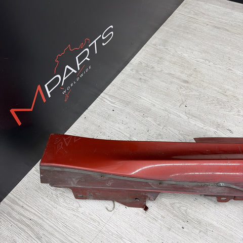 15-20 OEM BMW F82 F83 M4 Left Driver Side Skirt Rocker Panel Sakhir Orange