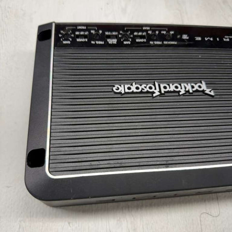 Rockford Fosgate Prime R400-4D 4-Channel Class-D Car Audio Amplifier 400W -Black