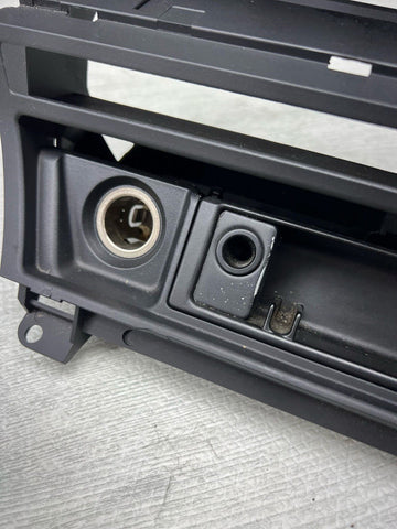 BMW 01-06 E46 M3 Radio Non Navi Mounting Bracket Storage Tray Missing Flap