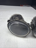 01-06 BMW E46 M3 Front Left Right Passenger Driver Bumper Fog Lights Clear OEM