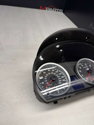 08-13 BMW E90 E92 E93 M3 Cluster Odometer Gauge Assembly (Manual) OEM *CRACK*