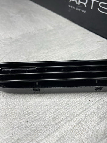01-06 BMW E46 M3 Gloss Black Left Driver Fender Vent Grille Grills Trim