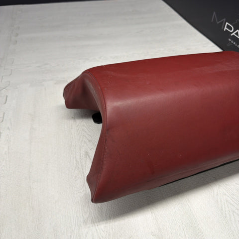 BMW E46 M3 01-06 Rear Seat Back Cushion Imola Red Leather Backrest Convertible