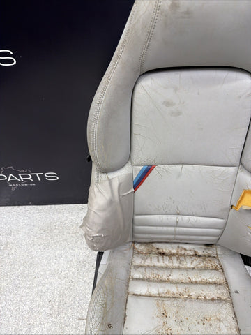 95-99 BWM E36 M3 Passenger Vader Sport Seat Frame Shell Backing OEM Gray