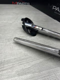 08-13 BMW E92 E93 M3 Front Fender Grilles Side Marker Light Chrome Trims OEM