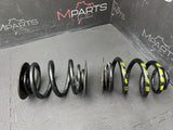 01-06 BMW E46 M3 Coupe Rear Axle Coils Springs Pair Yellow Markings