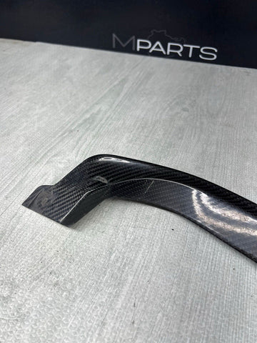BMW 15-20 F80 F82 F83 M3 M4 OEM REAR BUMPER CARBON DIFFUSER VALANCE TRIM