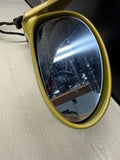 01-06 BMW E46 M3 Side View Door Mirrors Pair Phoenix Yellow