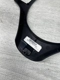 08-13 BMW E90 E92 E93 M3 Lower Steering Wheel Trim Cover Plate Black