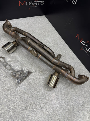 23-25 PORSCHE GT4RS GT4 RS 982 718 REAR MUFFLER SECTION *BENT TIP