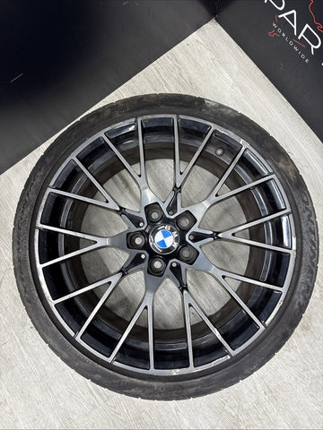OEM BMW F87 M2 Competition Rear Wheel Rim 19” 788M 19x9 ET40