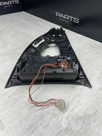 09-13 BMW E90 E92 M3 DCT CIC LEATHER CENTER CONSOLE TRIM 7903962 CARBON FIBER