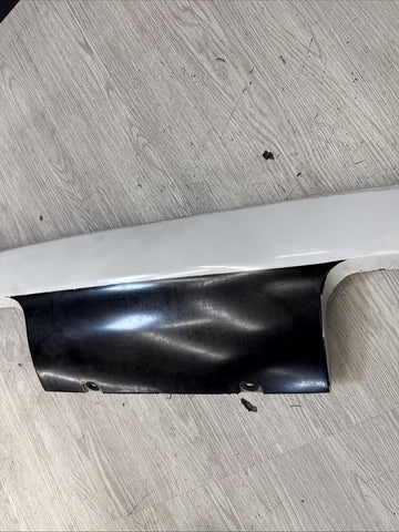 01-06 BMW E46 M3 Rear Bumper Lower Lip Diffuser Trim Panel OEM Alpine White