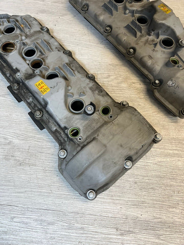 2008-2013 BMW E90 E92 E93 M3 S65 V8 Valve Covers Pair LH RH 7838268 7838267