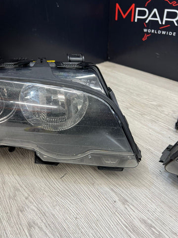 2001 BMW E46 M3 ORIGINAL Single Xenon Headlights Head Lights *NOTES*