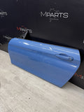 (PICKUP ONLY 15-20 BMW F82 F83 M4 Front Left Driver Door Shell Yas Marina Blue