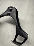 08-13 BMW E90 E92 E93 M3 Lower Steering Wheel Trim Cover Plate Black