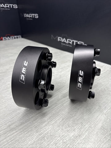 NEW 40MM 45MM Spacers + Extended Bolts PAIR 5x120 BMW E SERIES DMC