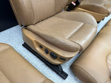 BMW 00-03 E39 M5 Sedan Front & Rear Seats Leather Heated Caramel