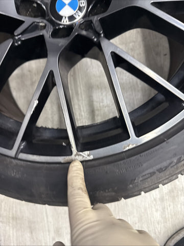 OEM BMW F87 M2 Competition Rear Wheel Rim 19” 788M 19x10J ET40
