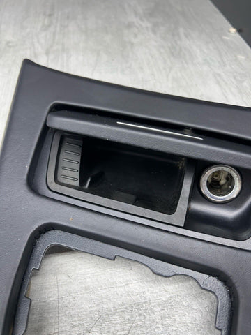 09-13 BMW E90 E92 M3 MANUAL CCC LEATHER CENTER CONSOLE TRIM