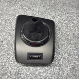 01-06 BMW E46 M3 Center Dome SMG Shift Plate Titan Shadow Grey