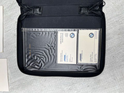 OEM 94-99 BMW E36 OWNERS MANUAL BOOK BOOKLET POUCH