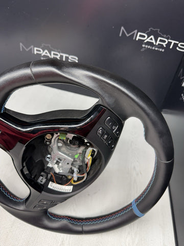 BMW Steering Wheel 01-06 E46 M3 MANUAL 32342282020 Custom Sides Rewrapped