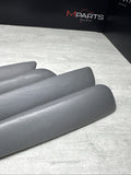 01-06 BMW E46 M3 Convertible Door Upper Arm Rest Armrest Pads Grey Gray *Notes*