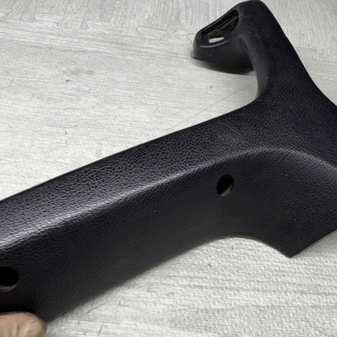 83-93 BMW M3 E30 FRONT DOOR GRAB HANDLE BLACK ARM REST LEFT SIDE 1884363 OEM